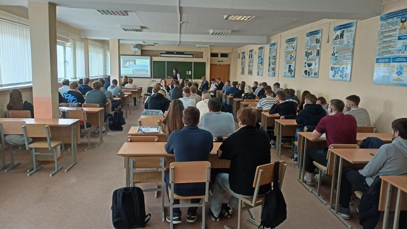 Встреча студентов и преподавателей ФТК со специалистами предприятия «Белоруснефть-Нефтехимпроект»